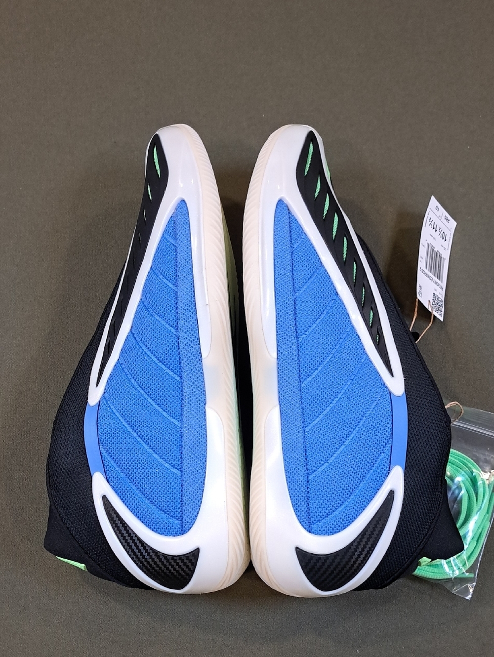 Anthony Edwards 2 Basketball Shoes - Color: Blue/Black/Green - Size: Men 10.5 - Picture 7 of 10